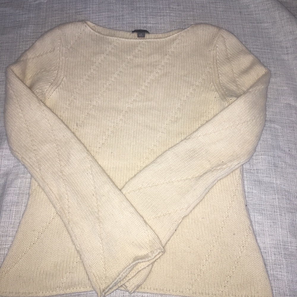 White Ann Taylor sweater